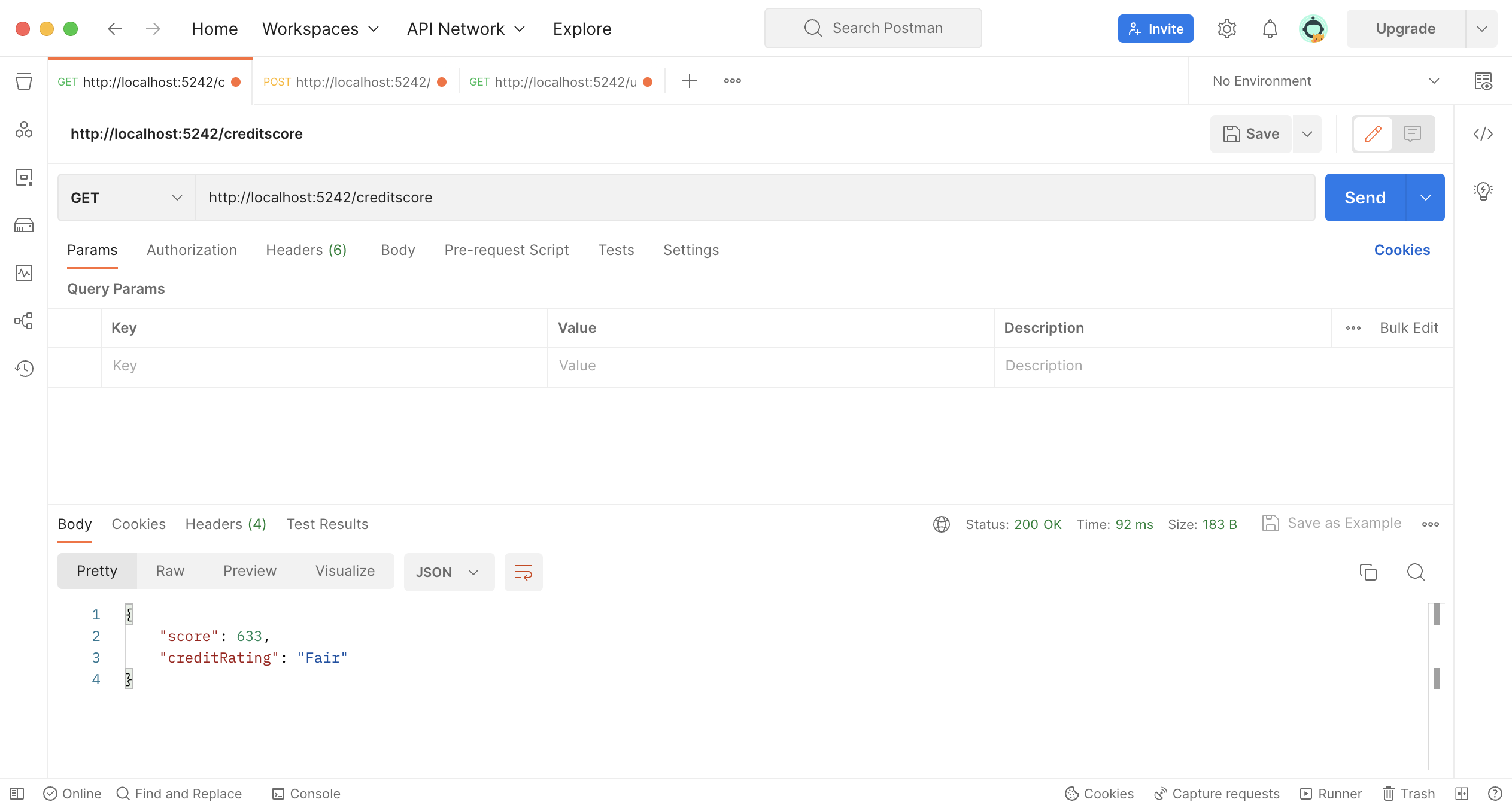 Rest api deals hello world example