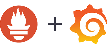 Prometheus and Grafana logos