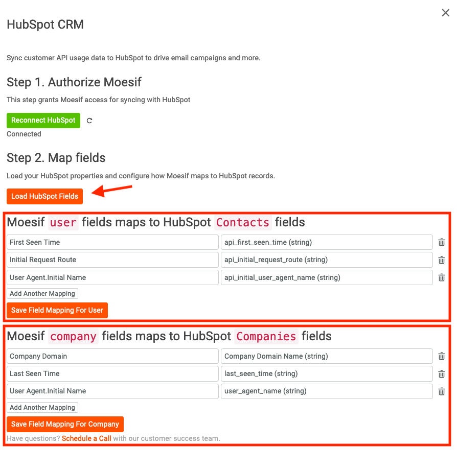 Moesif’s HubSpot Extension Moesif Docs