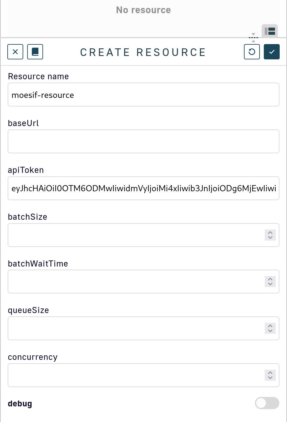 Moesif Resource Configuration