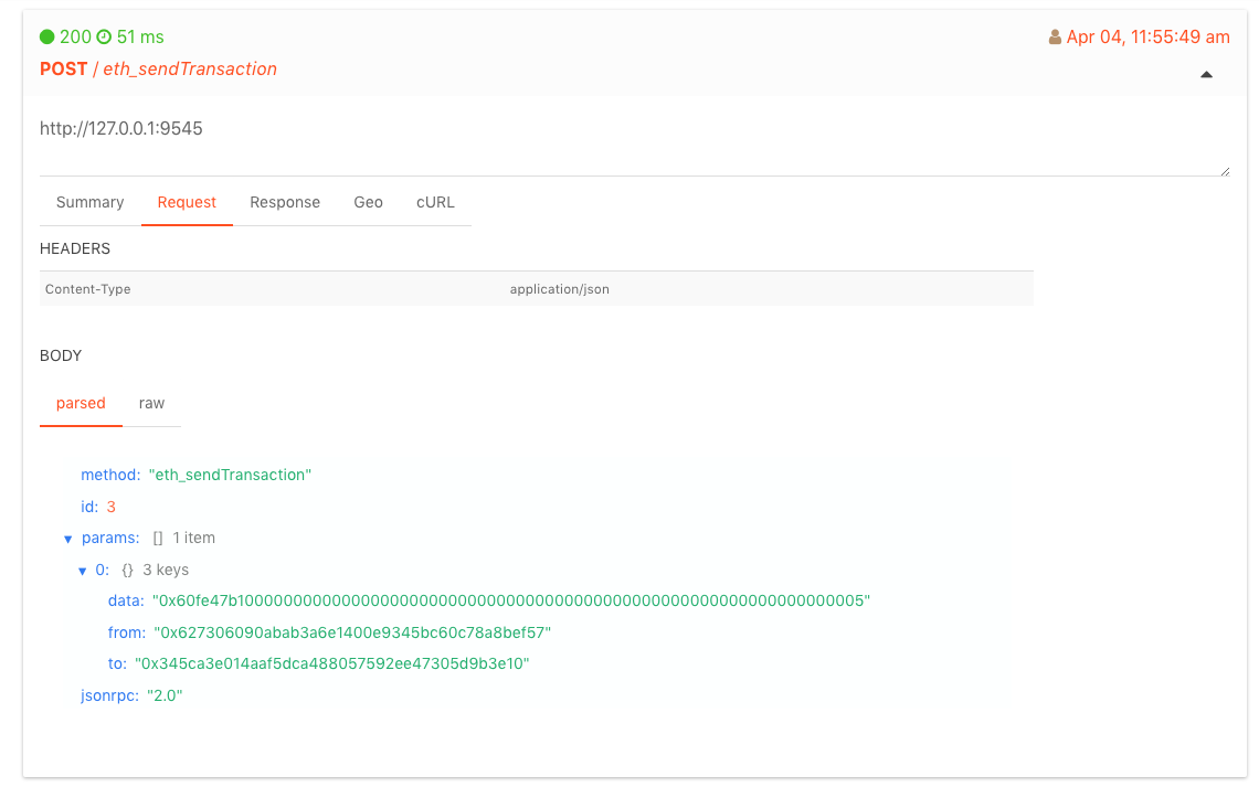 example of JSON-RPC call with additional data